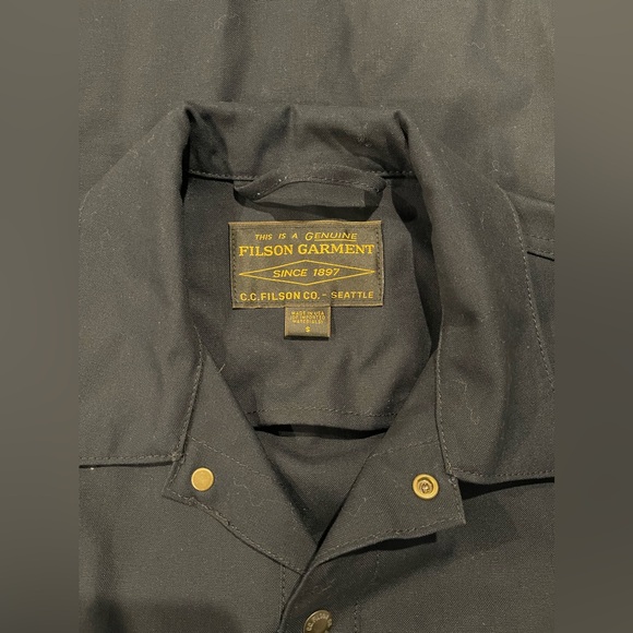 Filson Dry Tin Cloth Jac Shirt - Picture 2 of 3